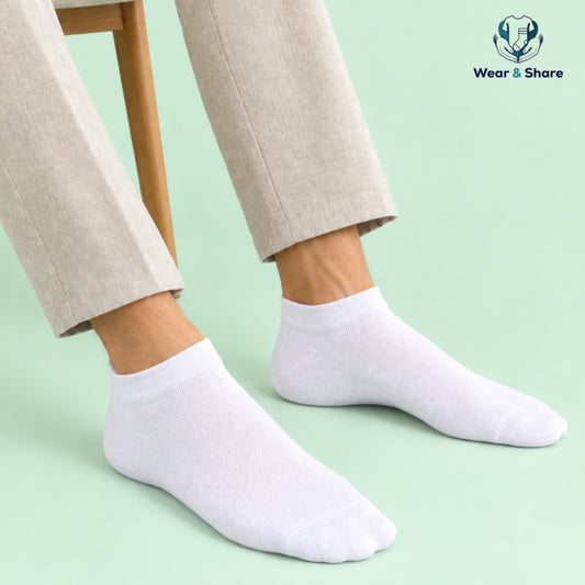 5 pack Cotton Low cut socks