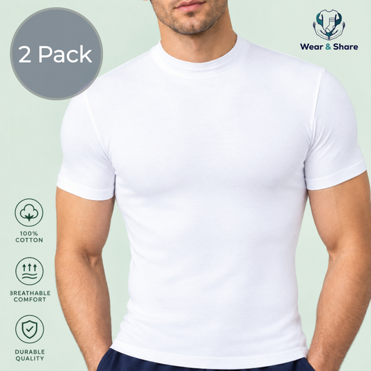 2 pack T-shirt Super Soft Cotton